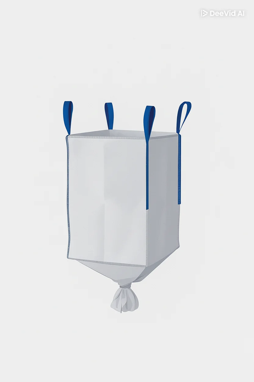 Big Bag otwarty z lejem wysypowym